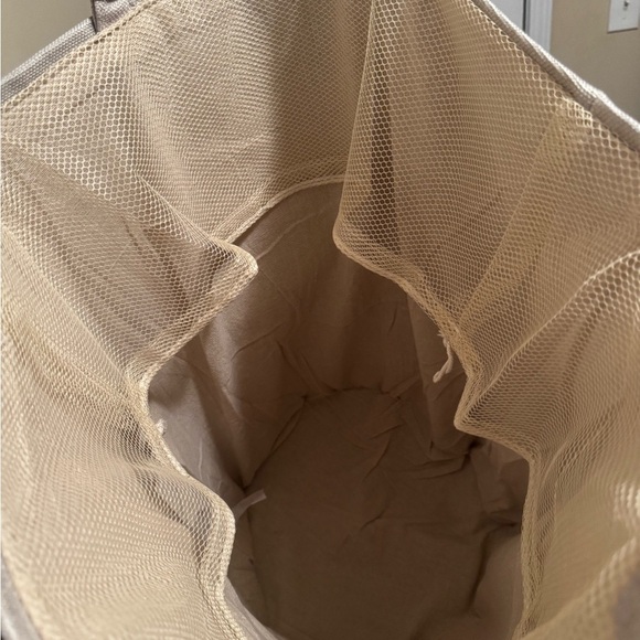 Tan Laundry Basket NWT - Picture 3 of 5